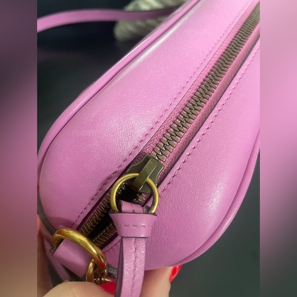 SOLD Gucci GG Marmont Small Camera Bag pink purple - Picture 3 of 13